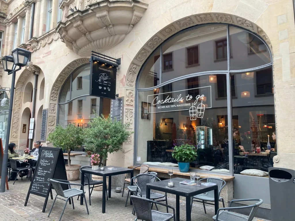 德國 海德堡 咖啡廳 Cocktail-Café Regie 餐廳門口