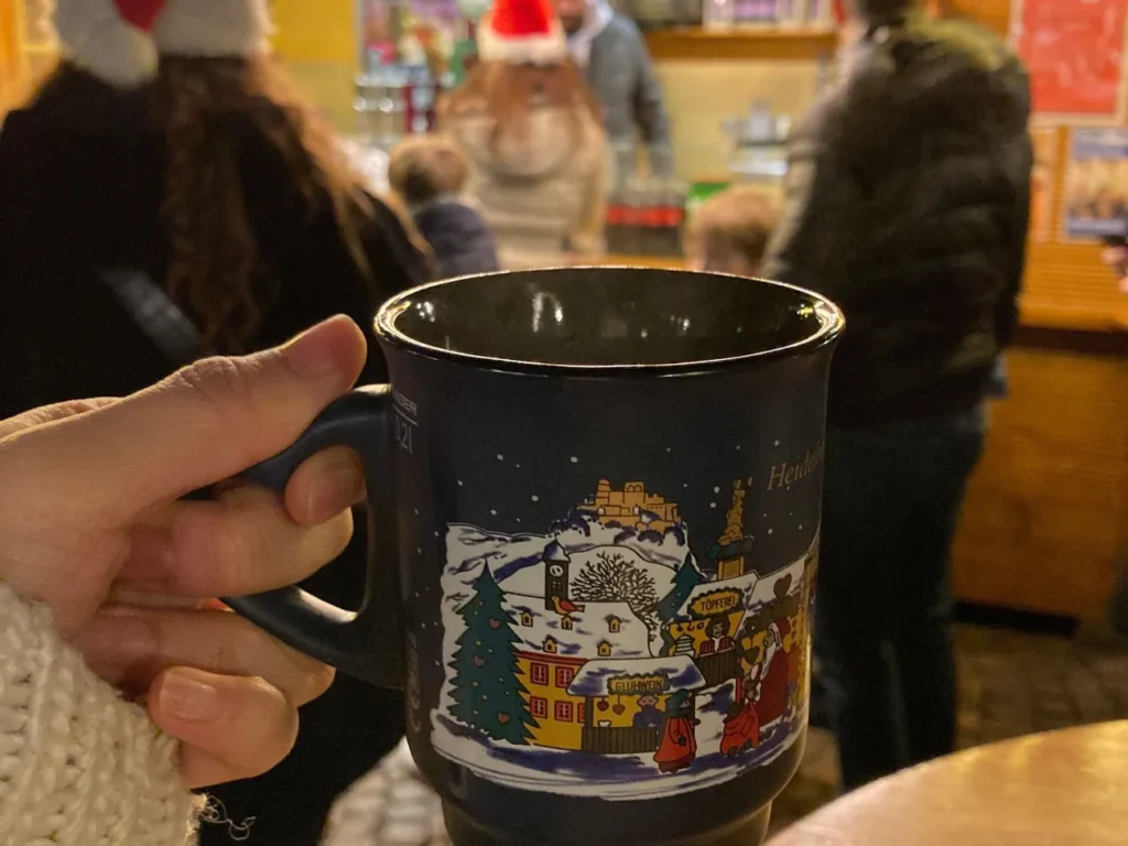 海德堡聖誕市集熱紅酒Glühwein
