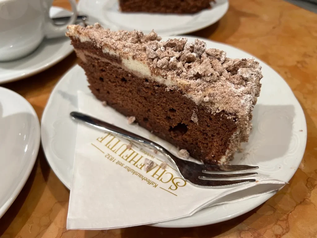 海德堡 Café Schafheutle 威士忌巧克力蛋糕