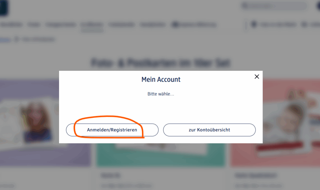 德國dm照片服務頁面