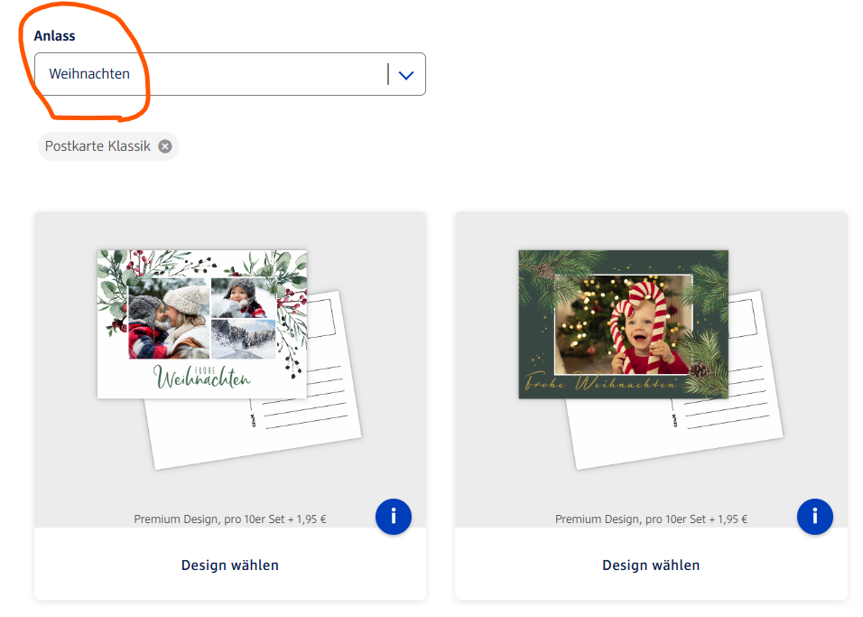 德國dm明信片製作服務頁面