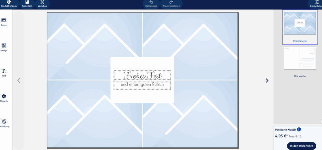 德國dm明信片製作服務頁面