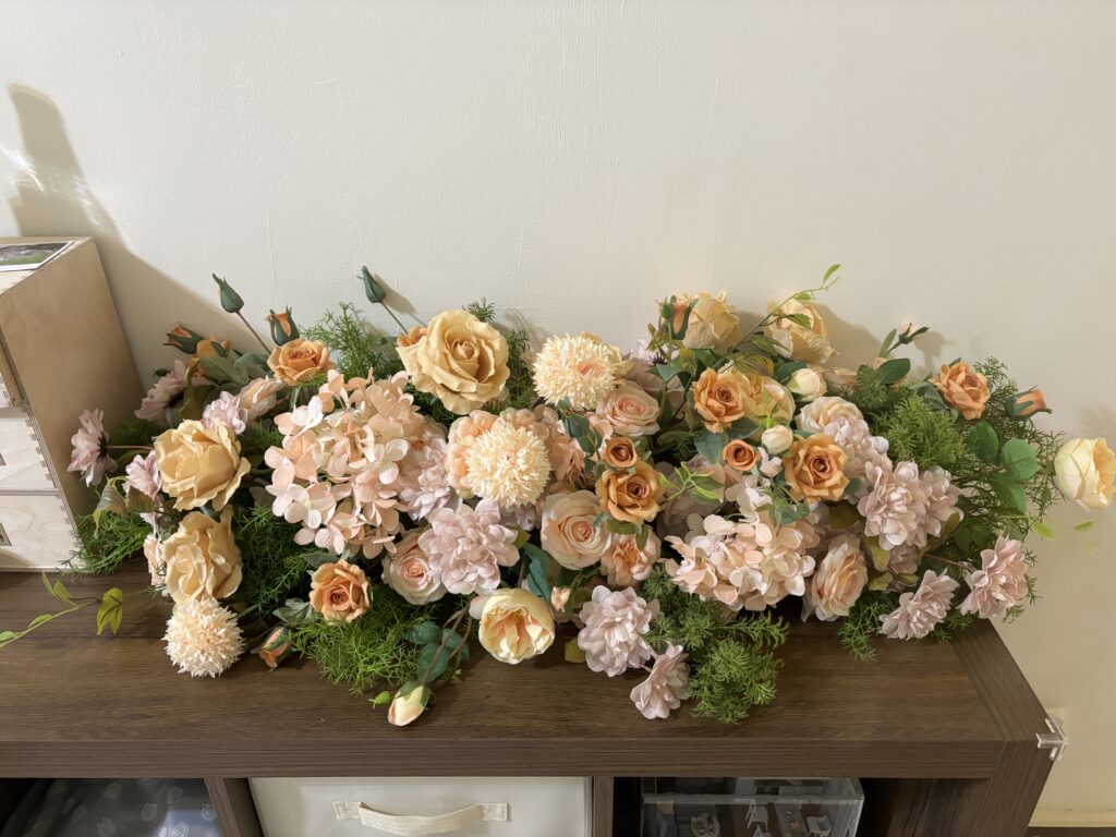 婚禮佈置拱門花藝