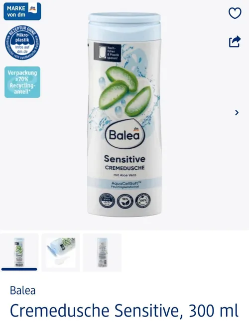 Balea 身體沐浴露