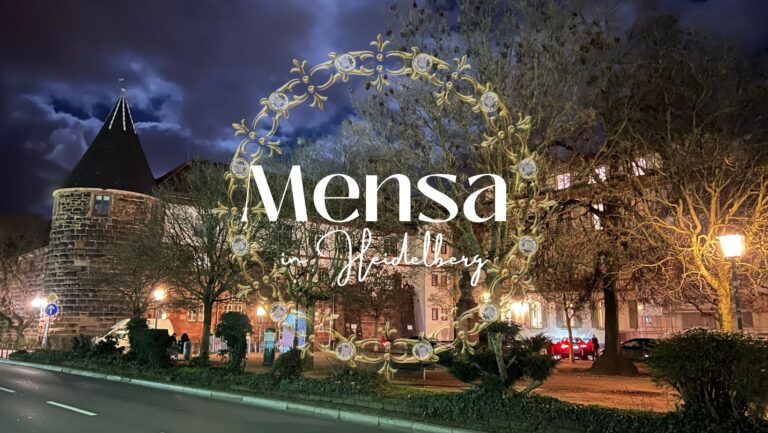 德國海德堡舊城區Mensa學餐學生美食